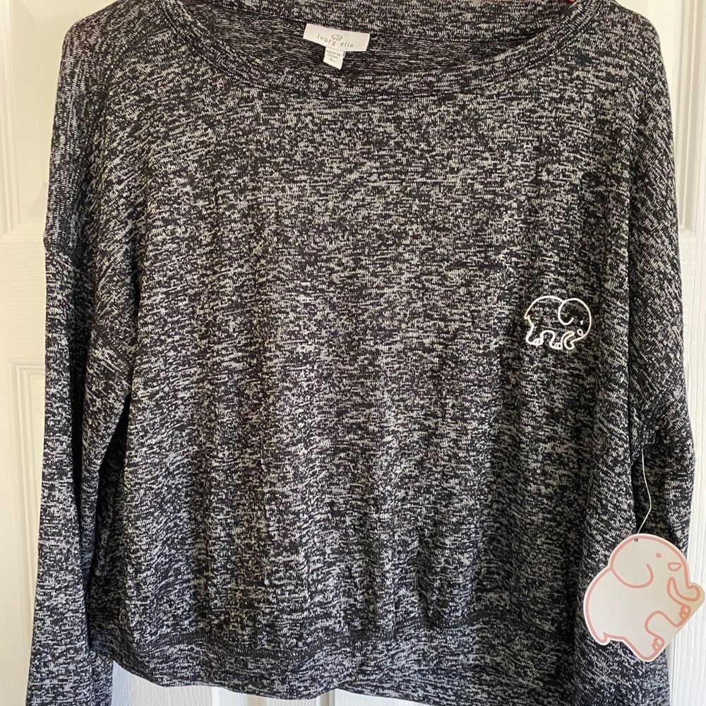 Ivory Ella Crew Neck Sweatshirt